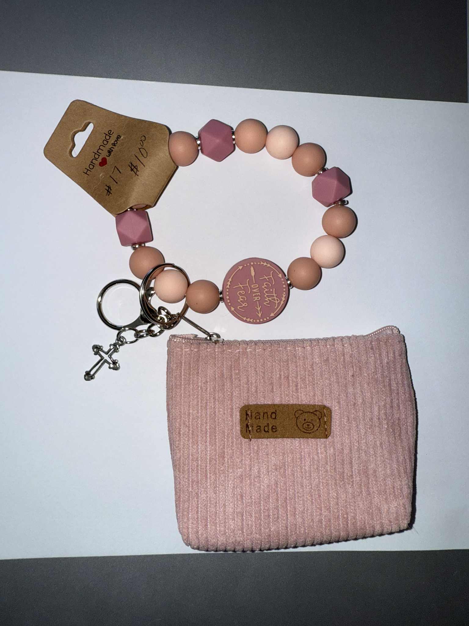 Faith over Fear Keychain