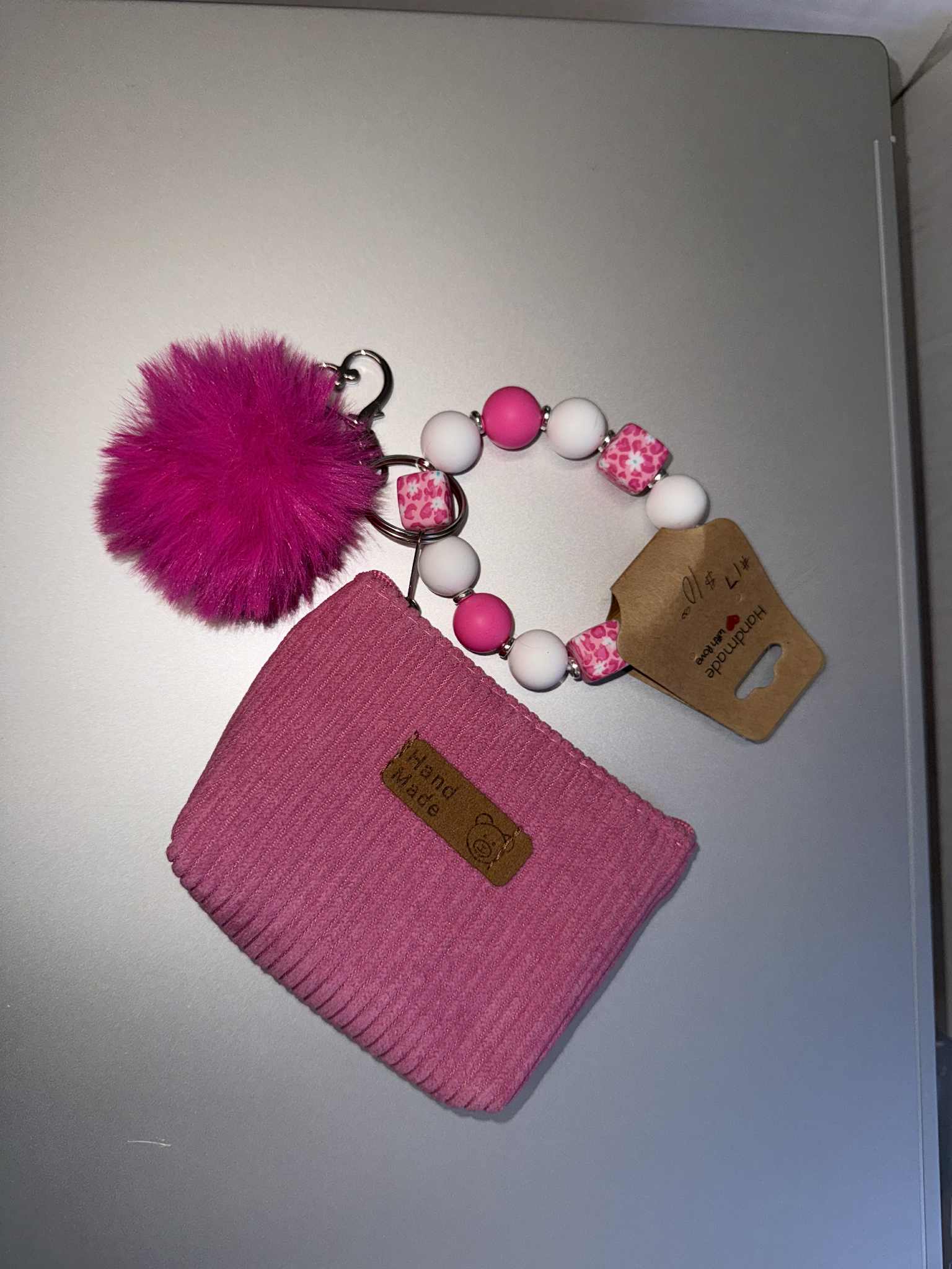 Pink Keychain