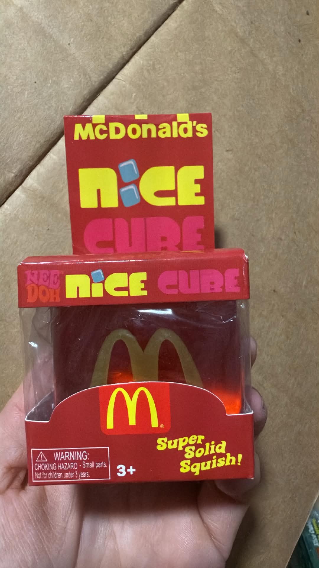 McDonalds NeeDoh Cube