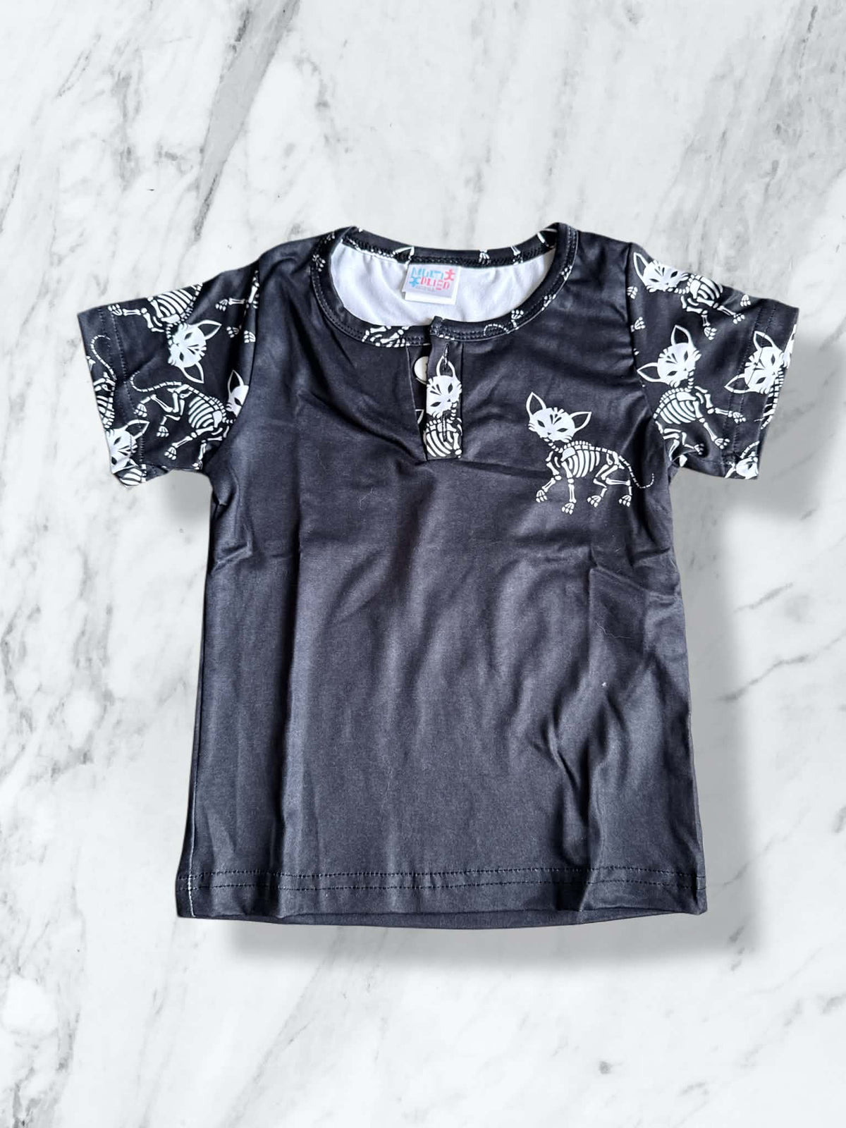 Cat Skeletons Shirt 2T