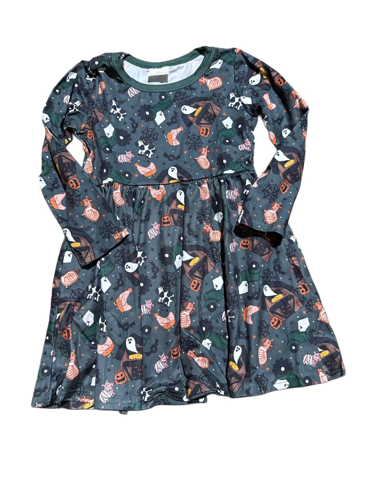 Halloween Farm Dress 2T