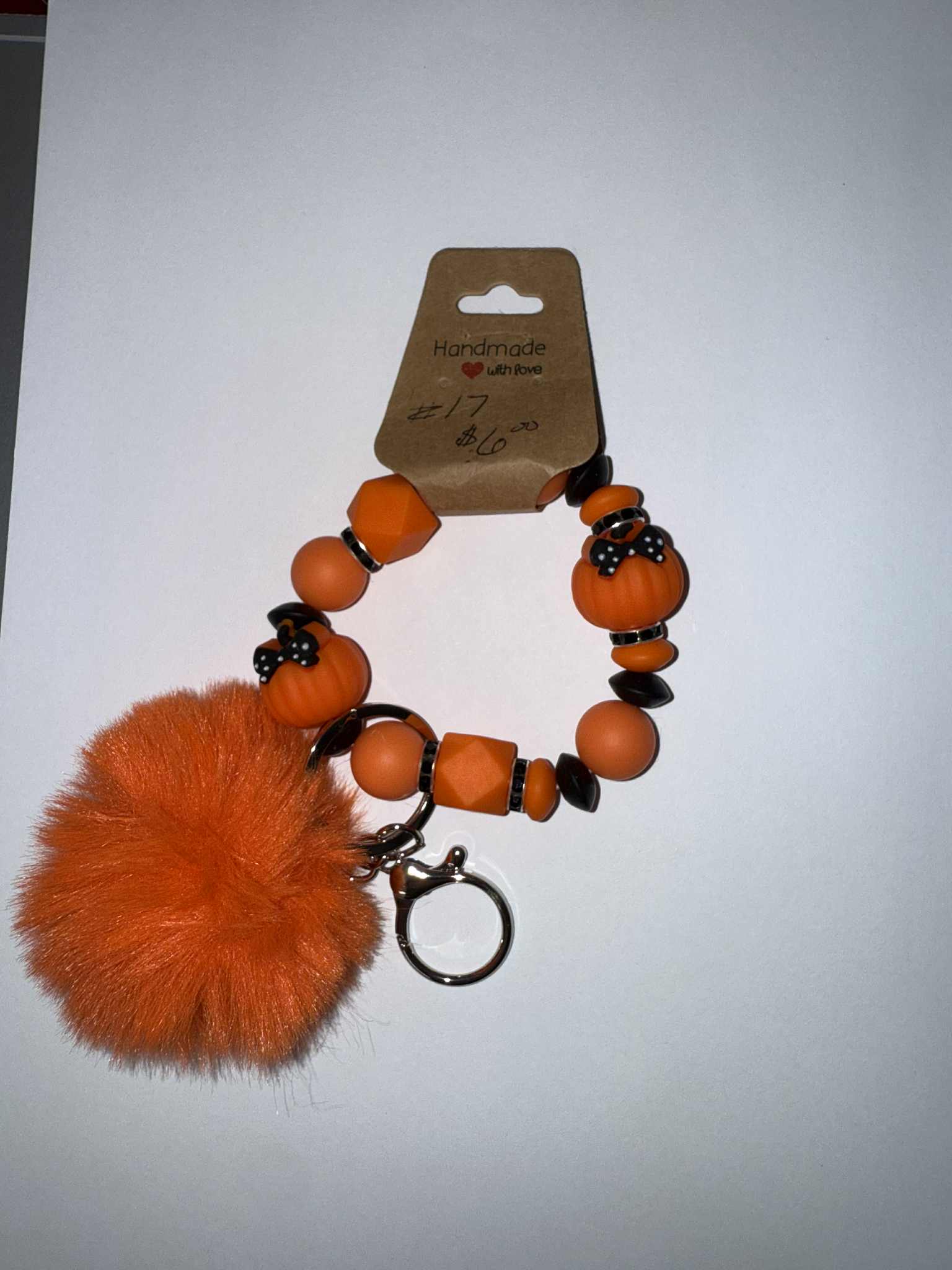 Pumpkin Keychain