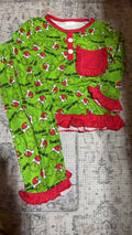 Grinch Girl Pajamas