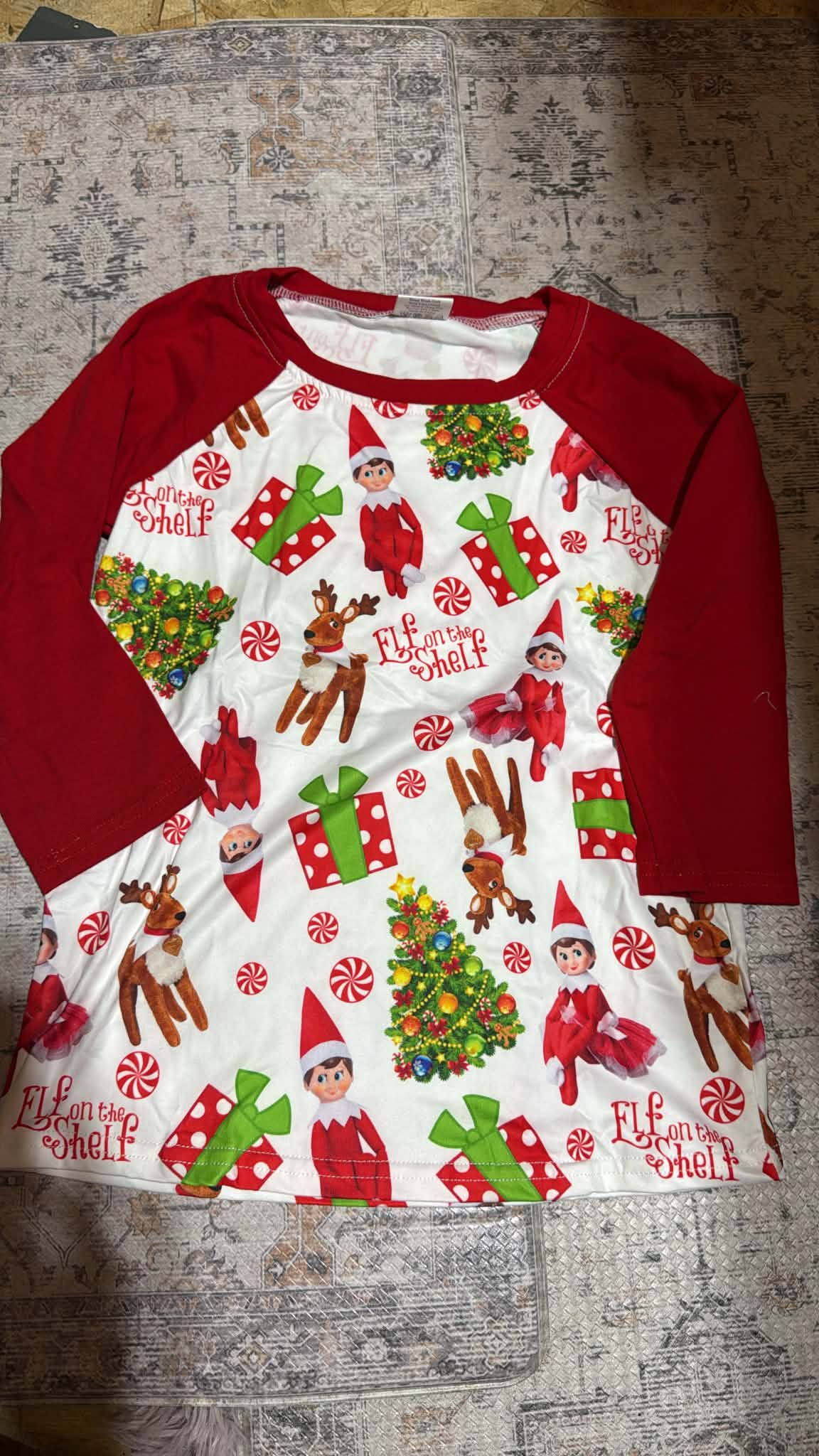 Elf on the Shelf Shirt 7/8