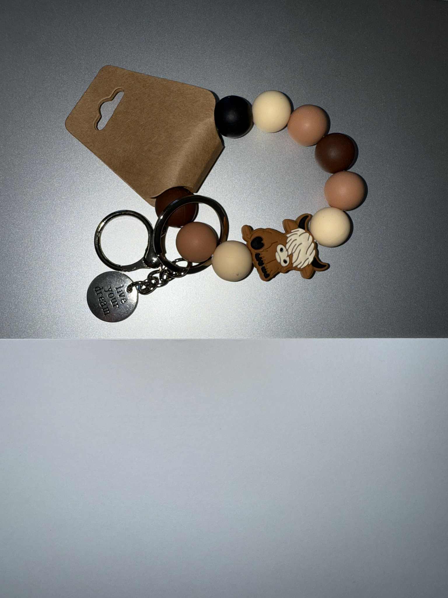 Cow Keychain