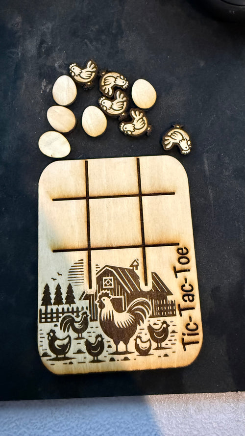 Chicken Tic-Tac-Toe