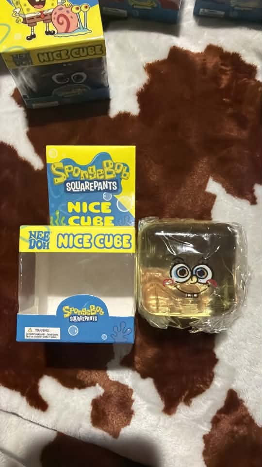 SpongeBob NeeDoh Cube Yellow