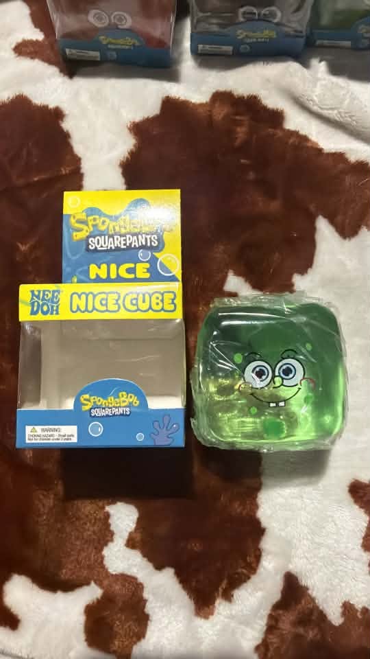 SpongeBob NeeDoh Cube Green