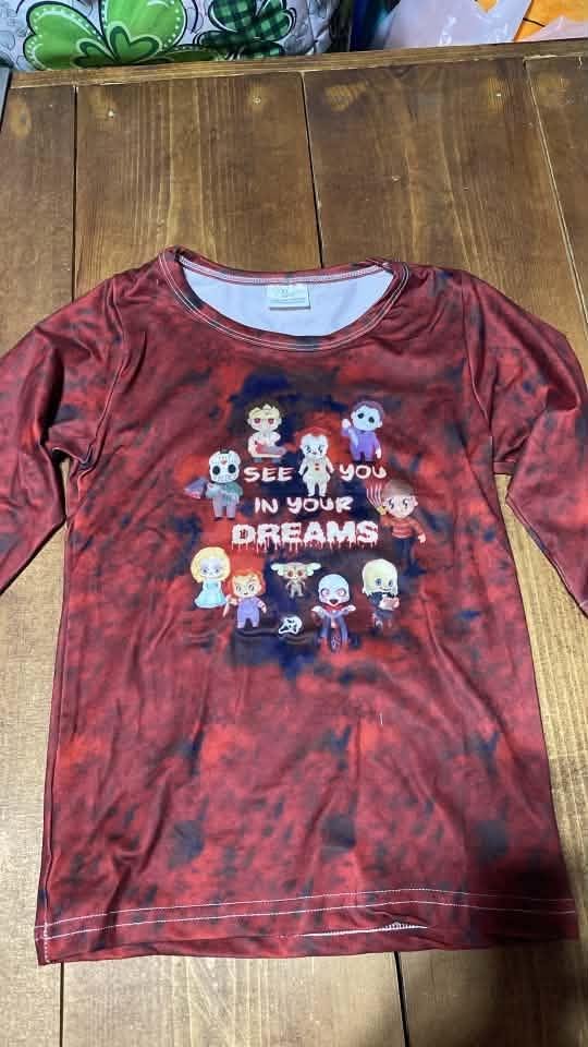 Halloween Characters Shirt 5/6