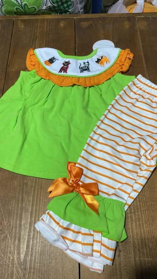 Cat Halloween 2PC 12 months