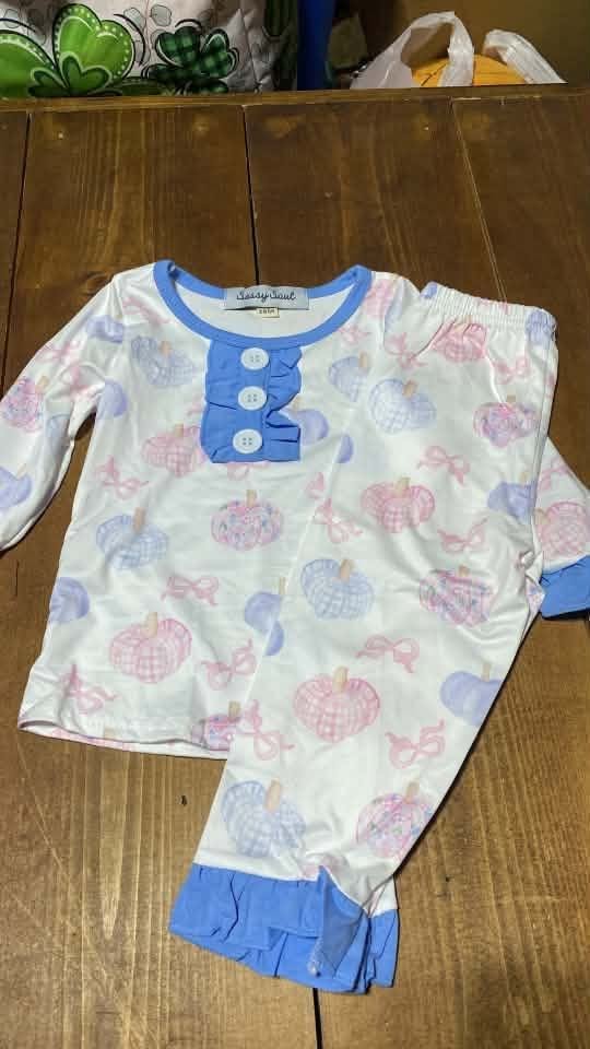 Pumpkin Girl Pajamas