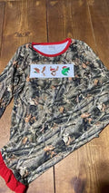 Christmas Hunting Trio Girl Pajamas