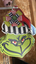 Grinch Door Hanger