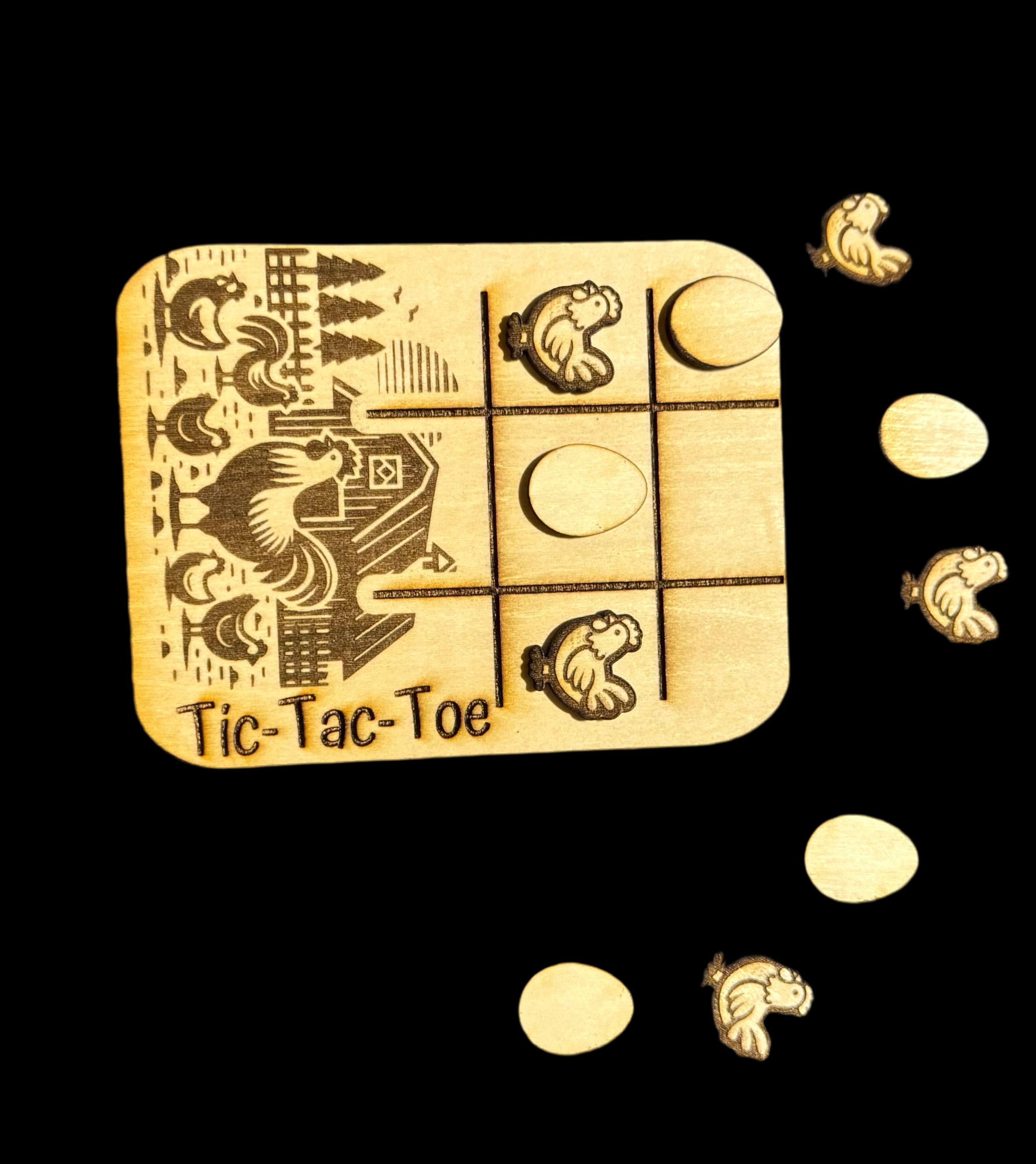 Chicken Tic-Tac-Toe