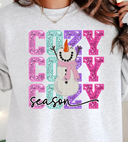 Cozy Cozy Cozy Season Snowman Shirt