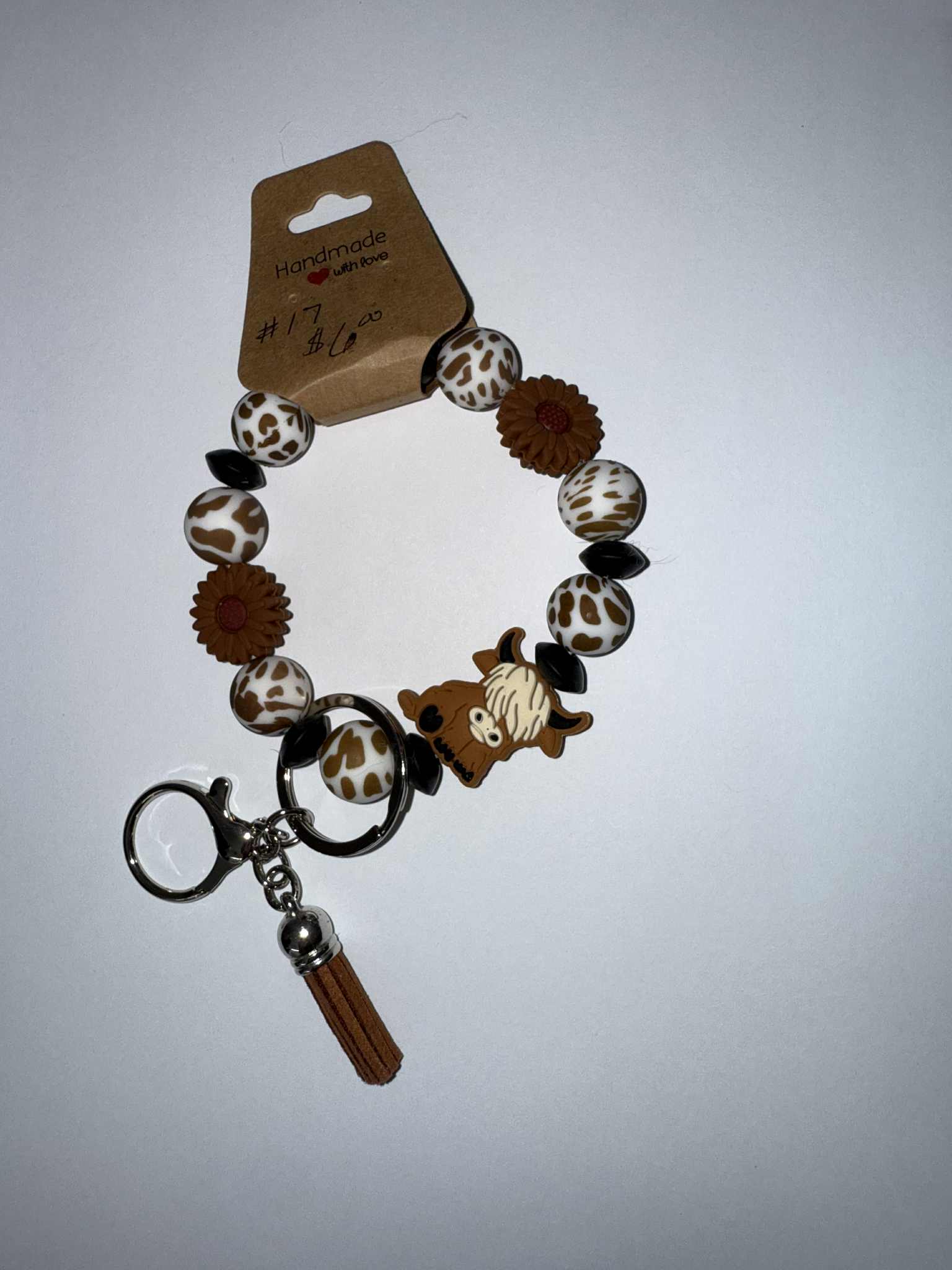 Cow Keychain