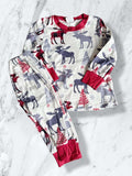 Christmas Moose Boy Pajamas