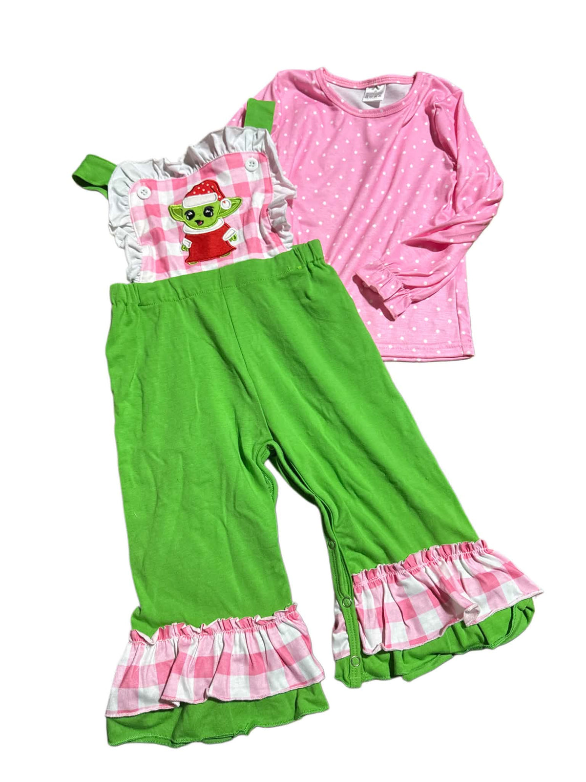 Baby Yoda Overall Set