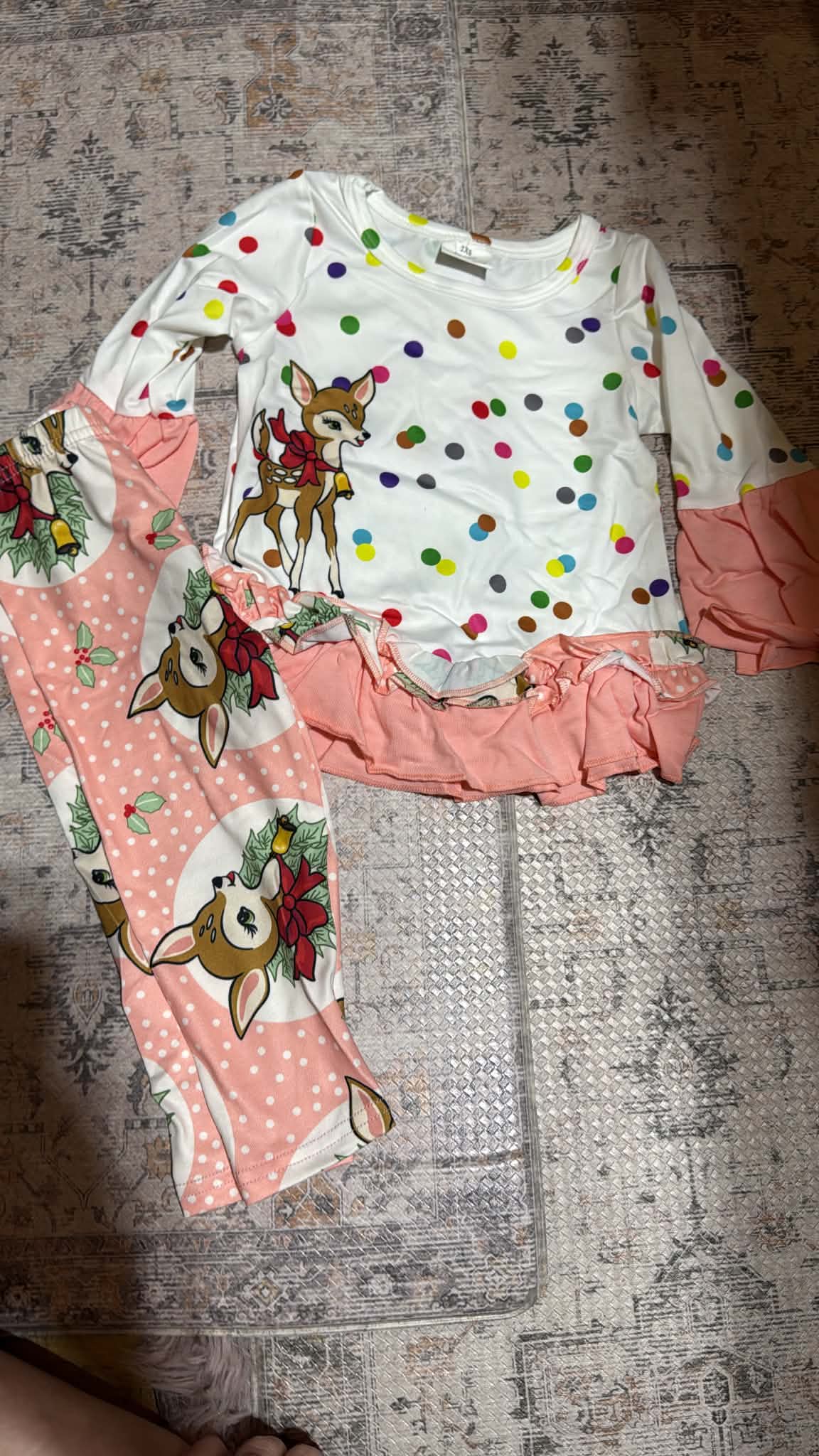 Bambi Christmas 6/12months