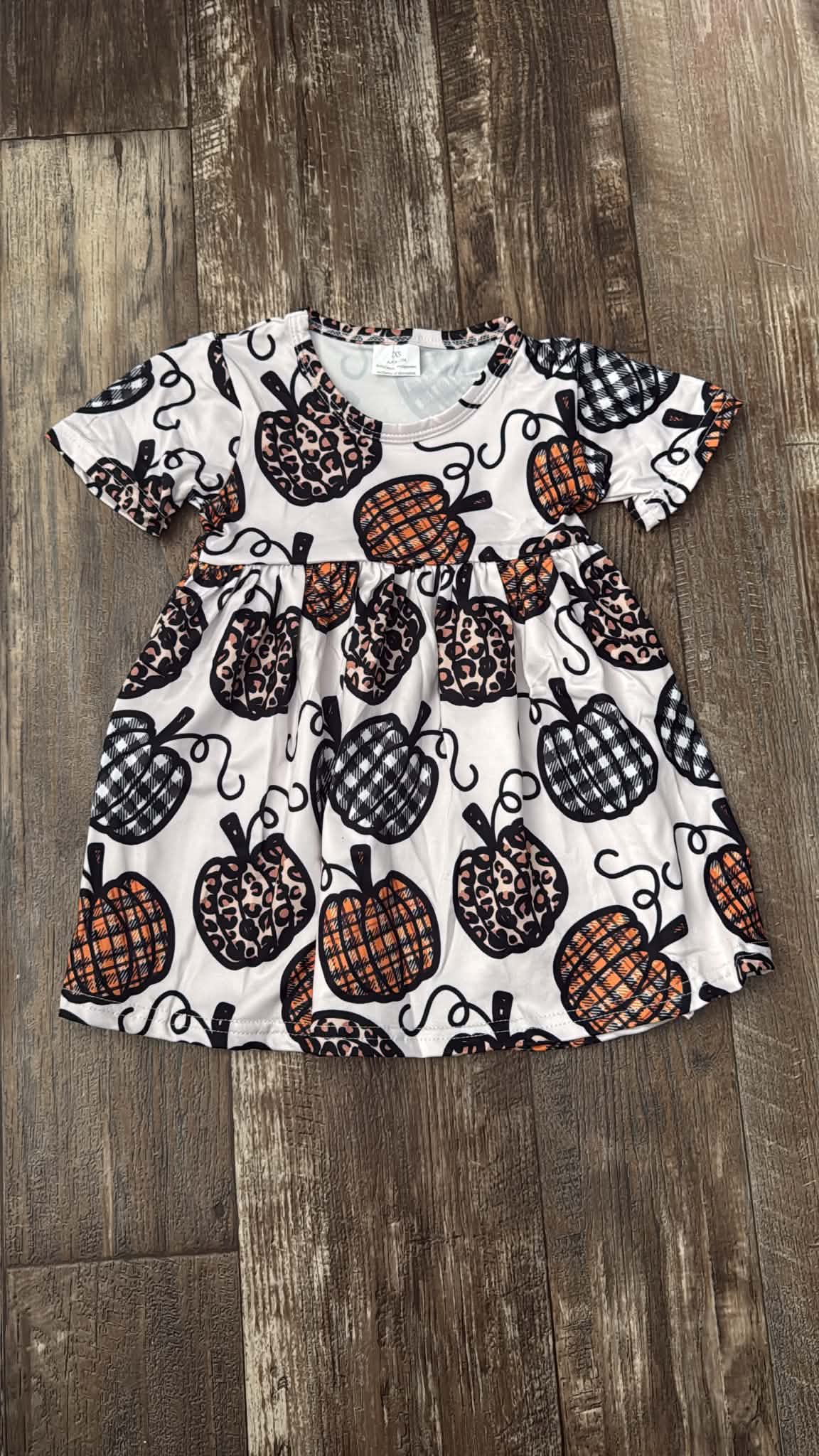 Pumpkin Dress 6/12months